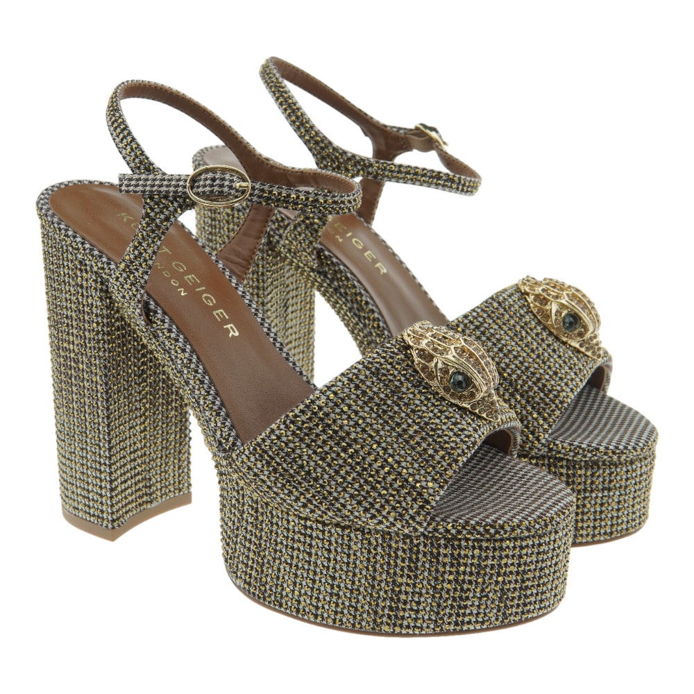 Sandalia tacón y plataforma águila Kurt Geiger Kensington Platform