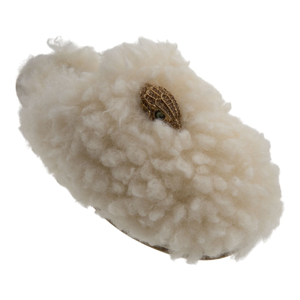 Zapatillas casa mujer Kurt Geiger borreguito beig foto 3