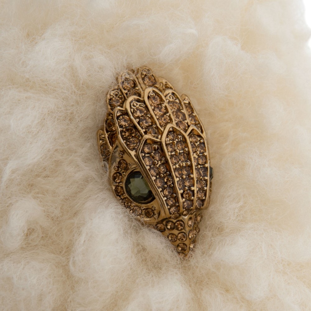 Zapatillas casa mujer Kurt Geiger borreguito beig foto 4