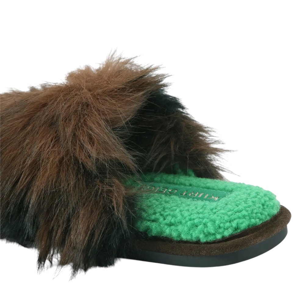 Zapatillas mujer estar por casa Kurt Geiger pelo o borreguito foto 2