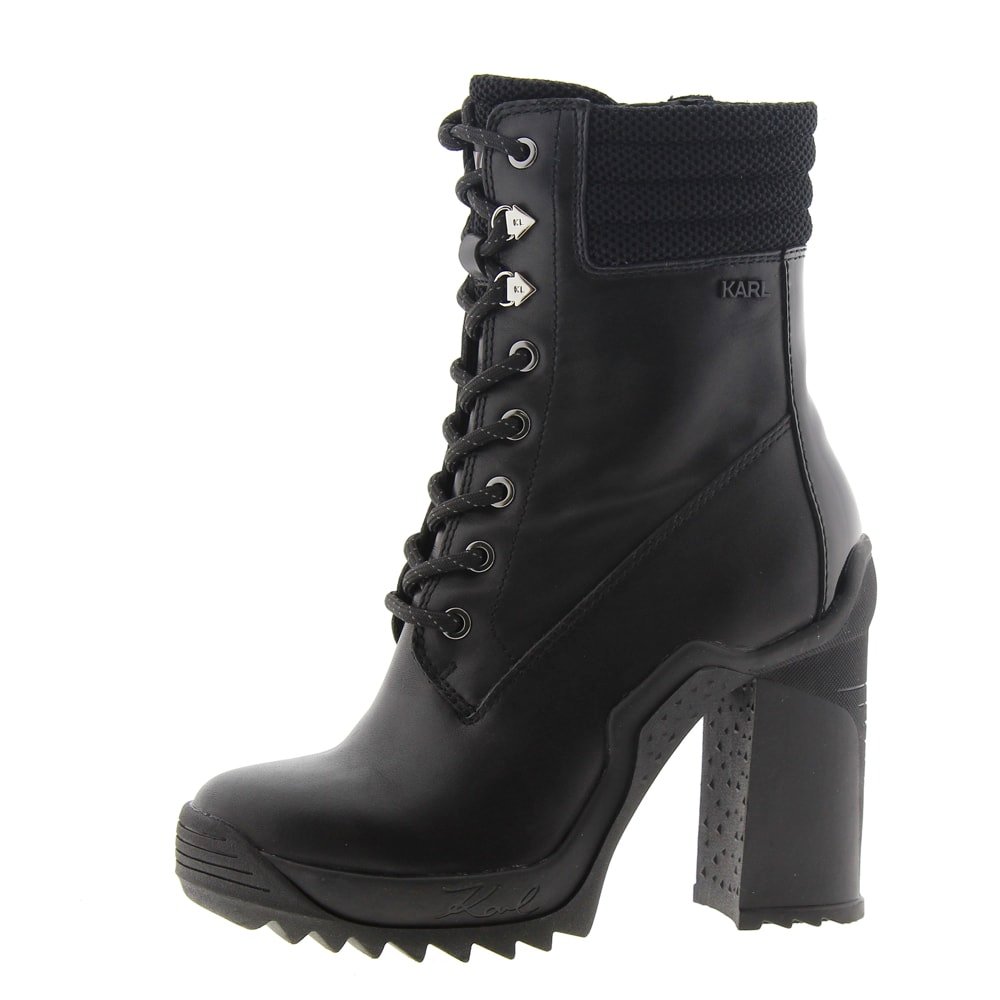 Botines acordonados tacón Karl Lagerfeld KL30155 foto 3