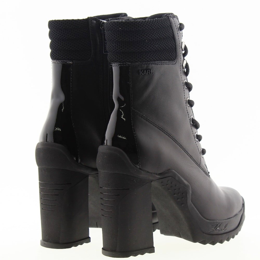 Botines acordonados tacón Karl Lagerfeld KL30155 foto 4