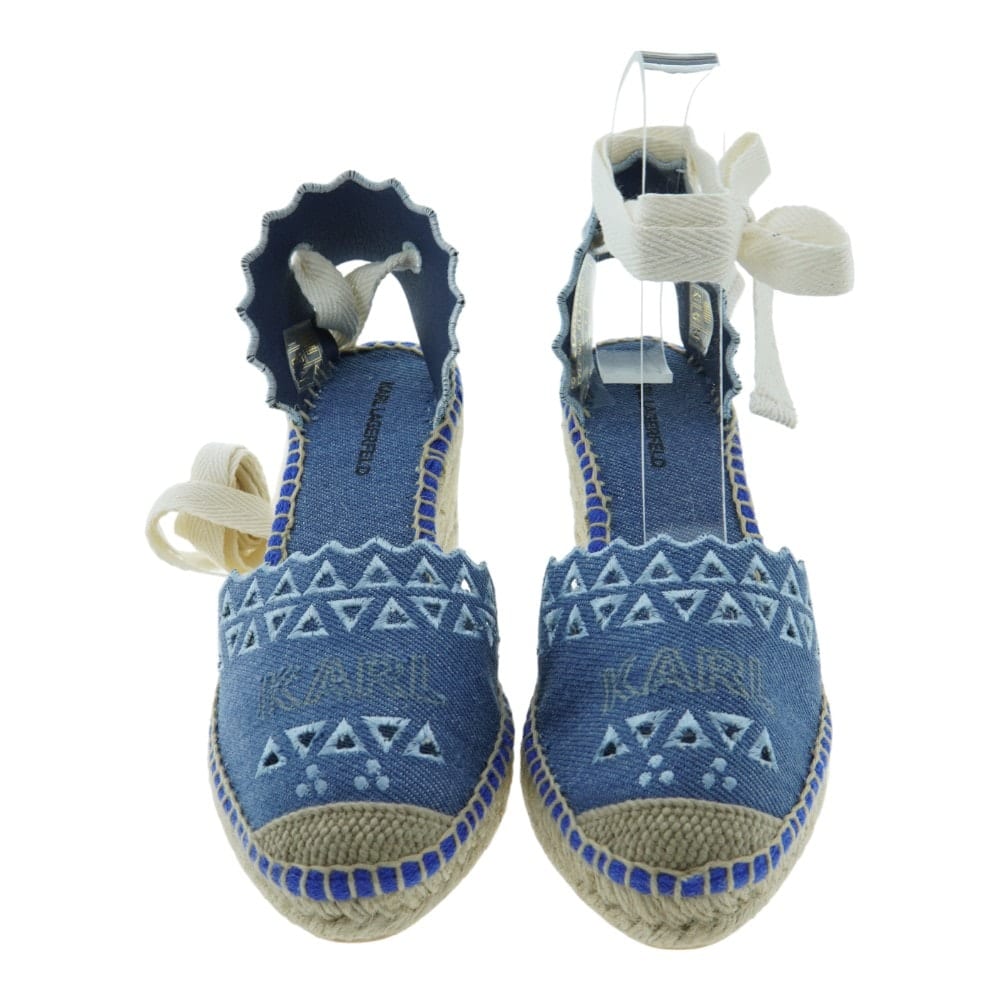 Alpargatas Cuña Denim de Karl Lagerfeld | Estilo Único | Gallery Carrile foto 2