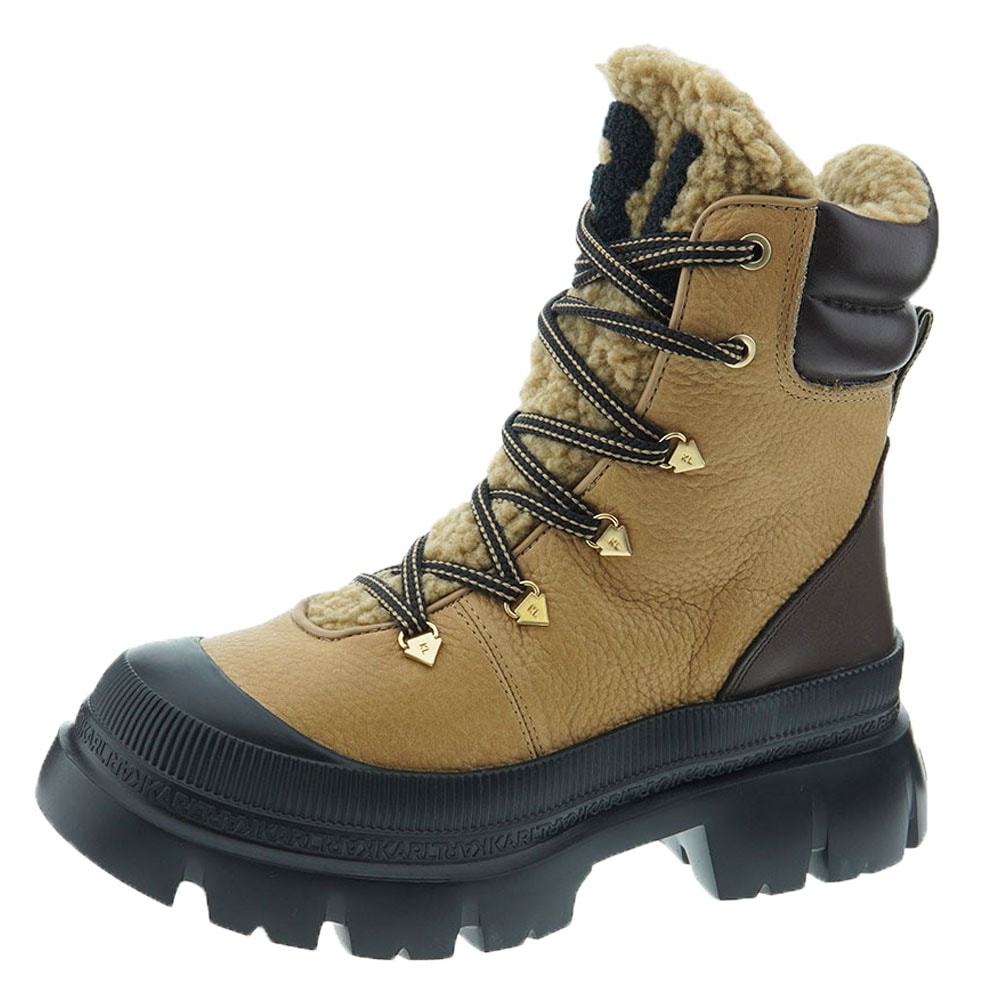 Botines piel borreguillo plataforma Karl Lagerfeld KL43570 foto 3