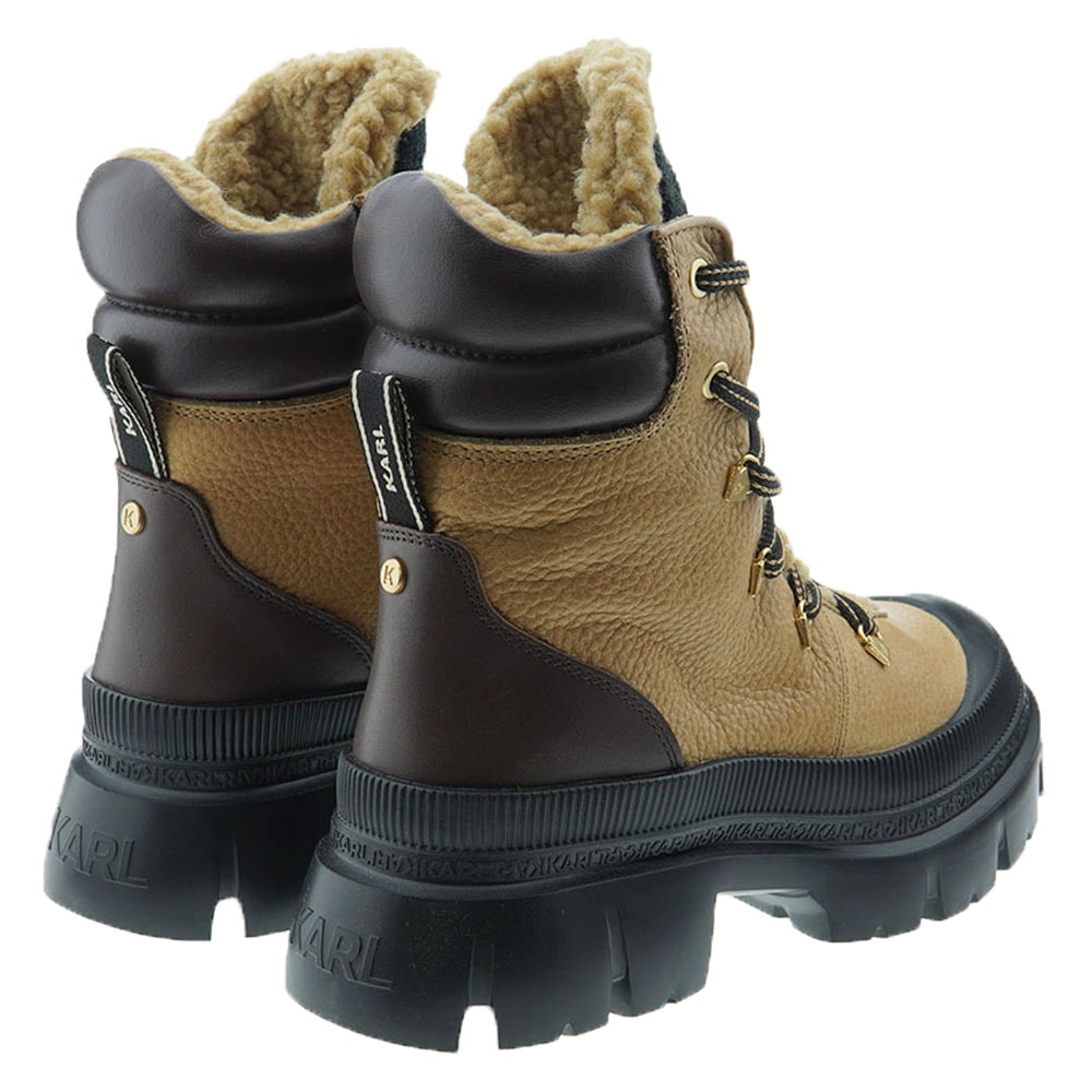 Botines piel borreguillo plataforma Karl Lagerfeld KL43570 foto 4