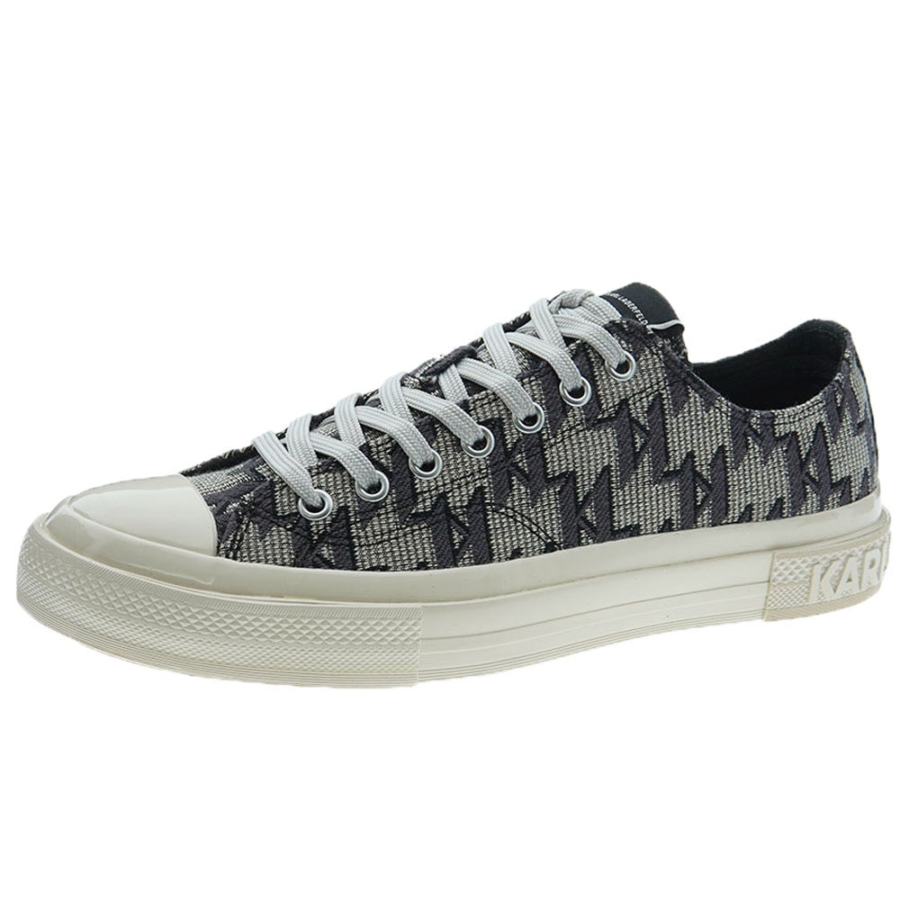 Zapatillas canva algodón logos Karl Lagerfeld KL50323 foto 3