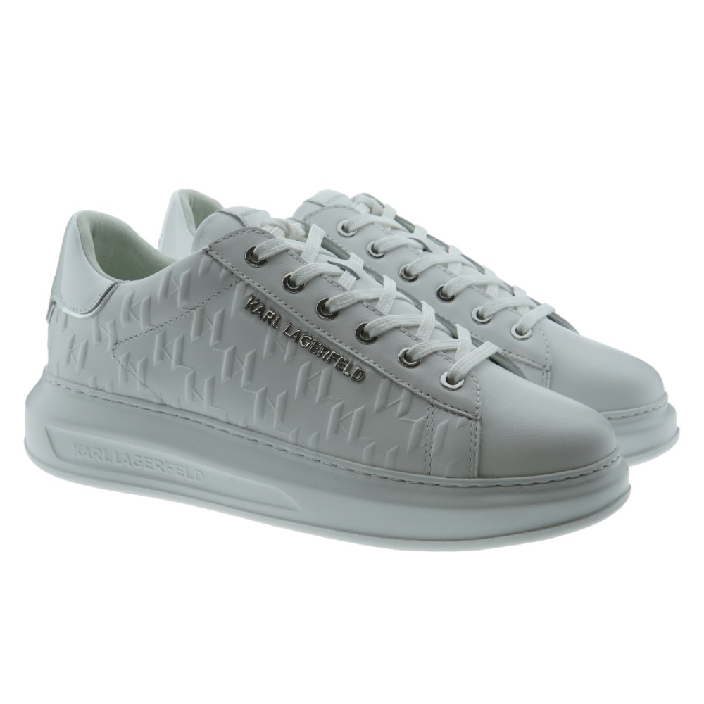 Sneakers blancas cordón caballero Karl Lagerfeld KL52549