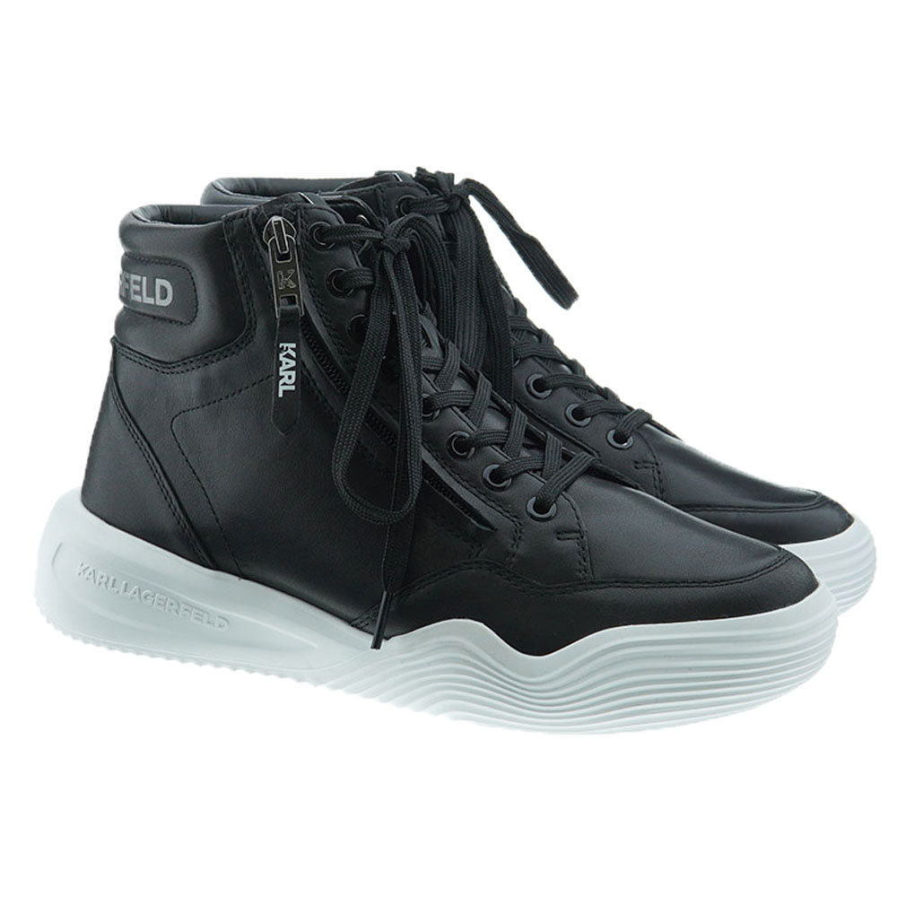 Bota deportiva piel cremallera hombre Karl Lagerfeld KL52855