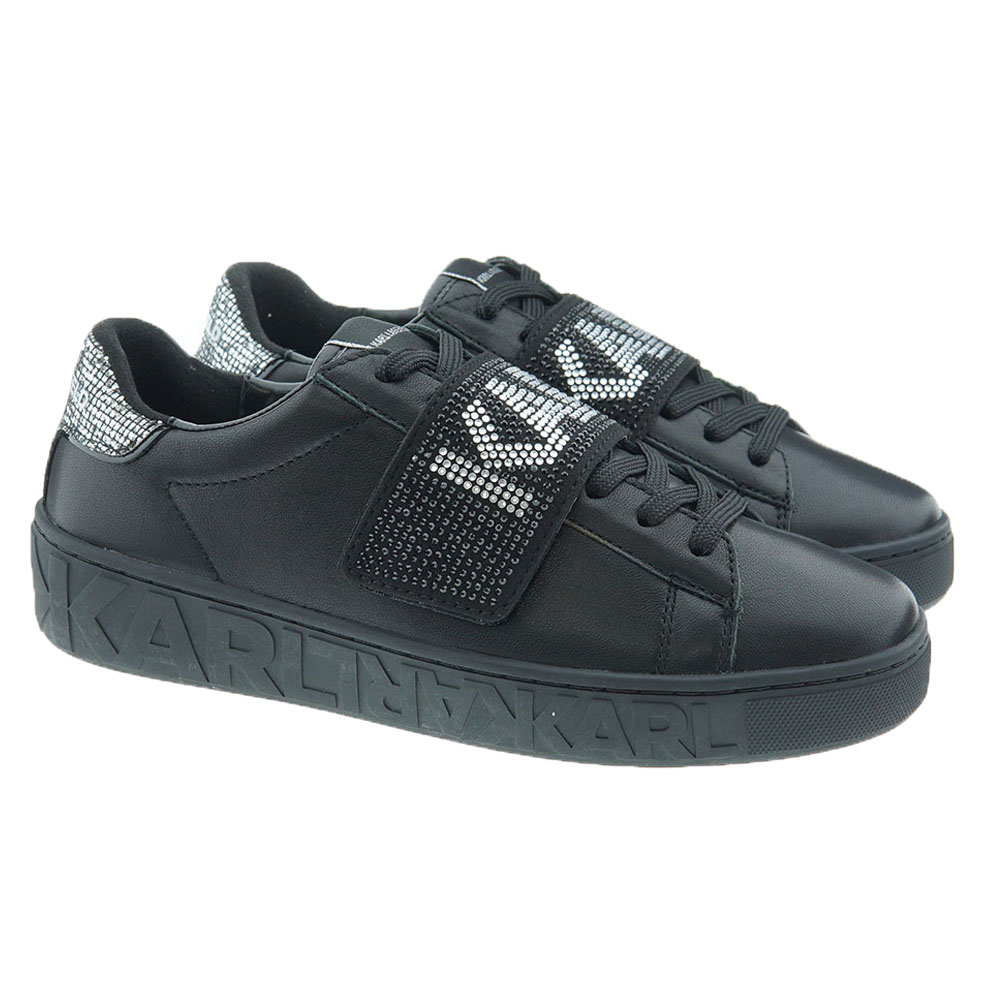 Deportivas piel mujer strass Karl Lagerfeld KL61037