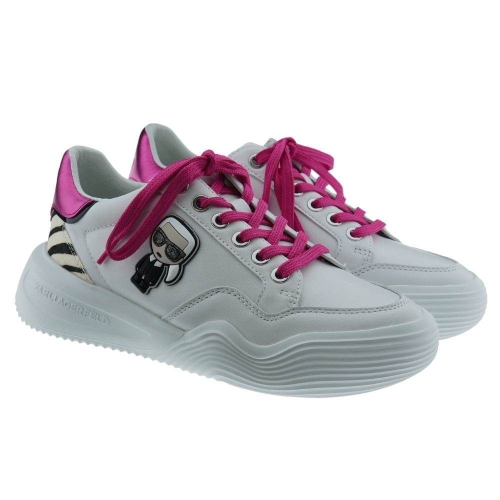Sneakers mujer piel cebra Karl Lagerfeld KL628230