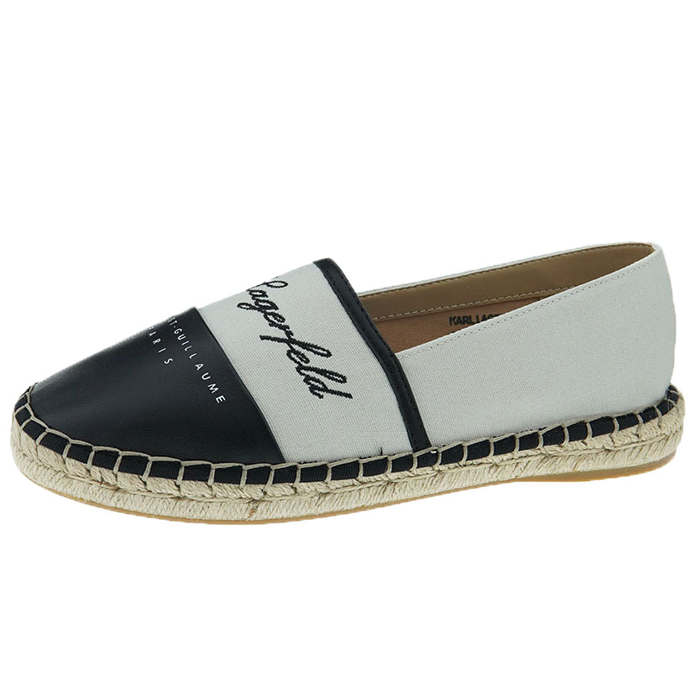 Alpargatas planas cerradas mujer Karl Lagerfeld KL80123 foto 3