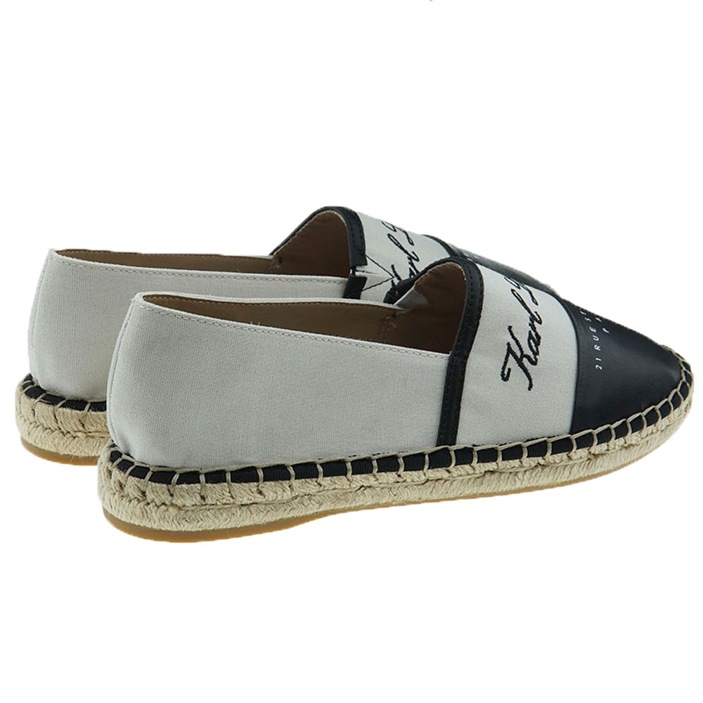 Alpargatas planas cerradas mujer Karl Lagerfeld KL80123 foto 4