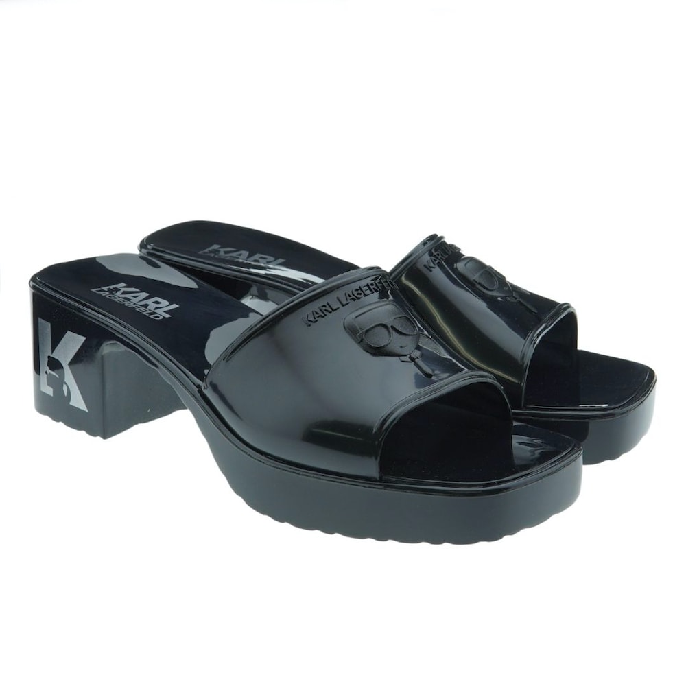 Sandalias piscina mujer tacón Karl Lagerfeld KL83001