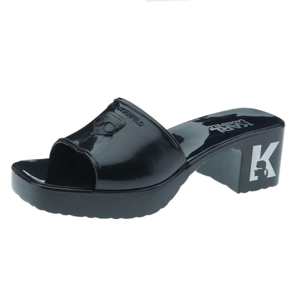 Sandalias piscina mujer tacón Karl Lagerfeld KL83001 foto 3