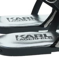 Elegantes Sandalias Planas Karl Lagerfeld | Brillo Sofisticado | Gallery Carrile foto 7