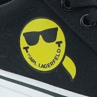 Zapatilla tipo Converser algodón Karl Lagerfeld foto 6