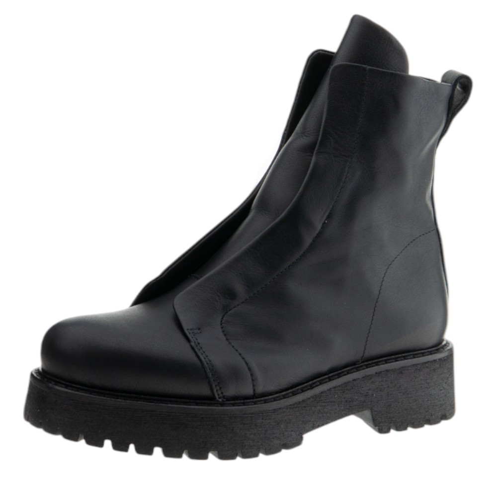 Botines negros plataforma mujer Patrizia Bonfanti foto 3