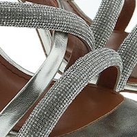 Sandalias tacón stiletto strass Bibilou Kyoko 601Z00VK foto 6