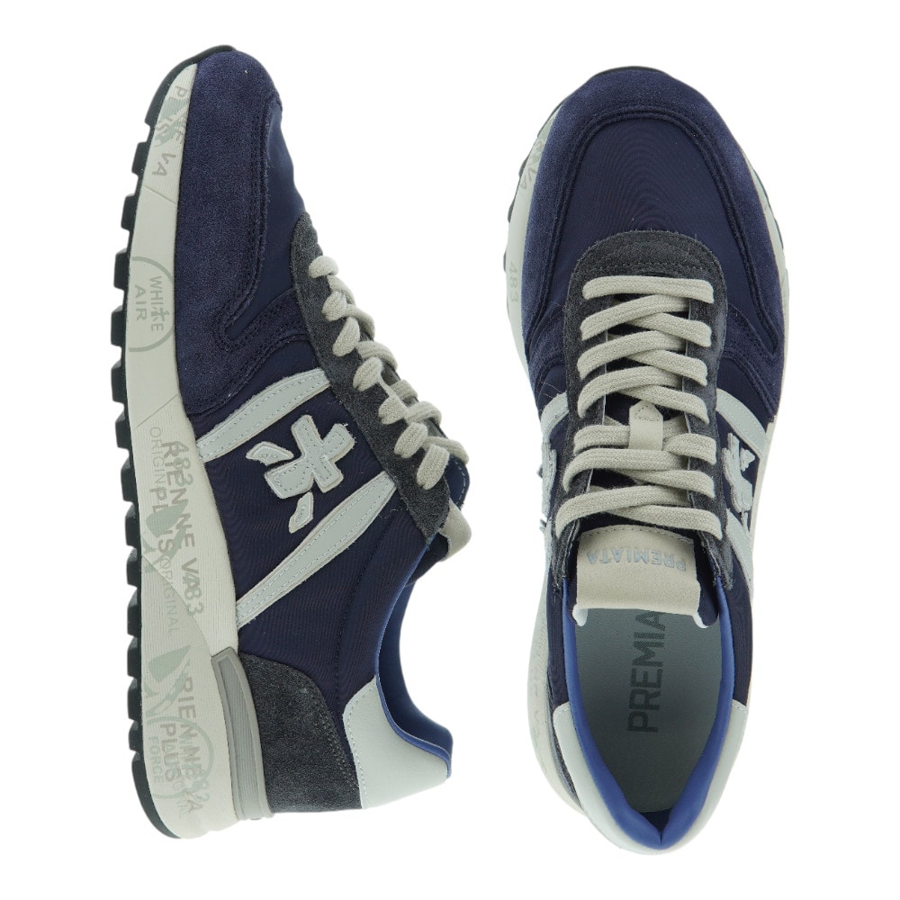 Sneakers Hombre Azul Premiata | Estilo Único y Comodidad Premium en Gallery foto 2