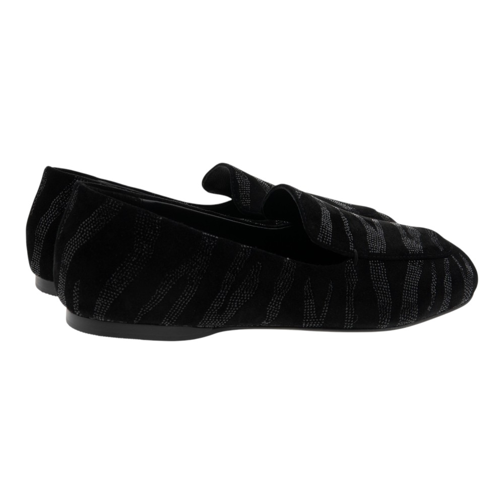 Loafers Lola Cruz negros strass foto 4