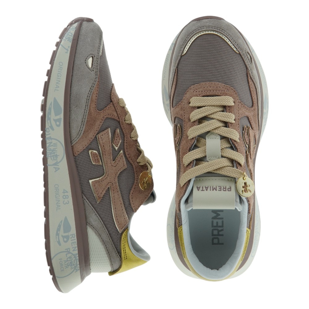 Sneakers rosas mujer Premiata - Estilo urbano y femenino foto 2