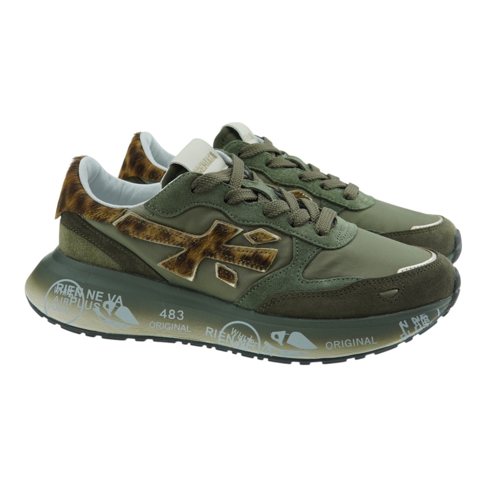 Sneakers mujer verdes Premiata Lauryn