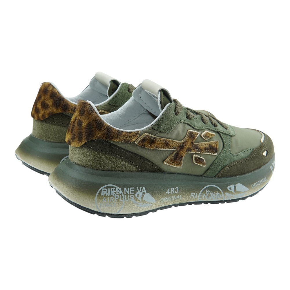 Sneakers verdes mujer Premiata – Estilo urbano y naturaleza foto 4