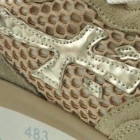 Sneakers Mujer Premiata en Beige y Oro rosa | Comodidad y Estilo Exclusivo foto 6