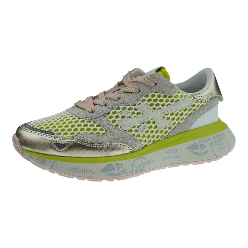 Sneakers mujer plata Premiata | Diseño exclusivo y confort premium en Gallery foto 3