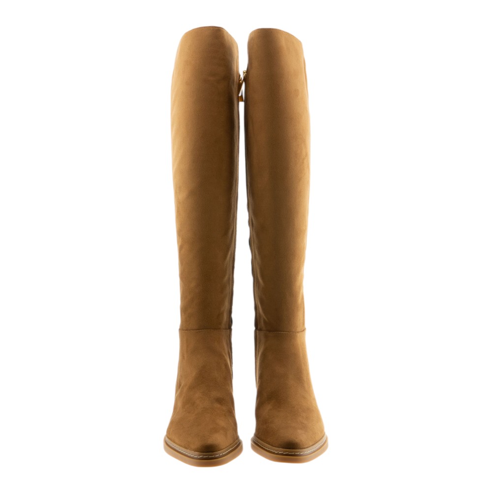 Bota alta camel Michael Kors | Carrilé foto 2