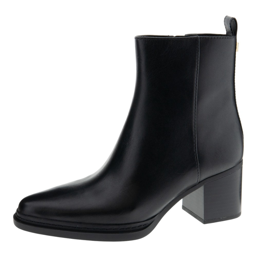 Botines negros tacón medio Michael Kors de piel elegante foto 3