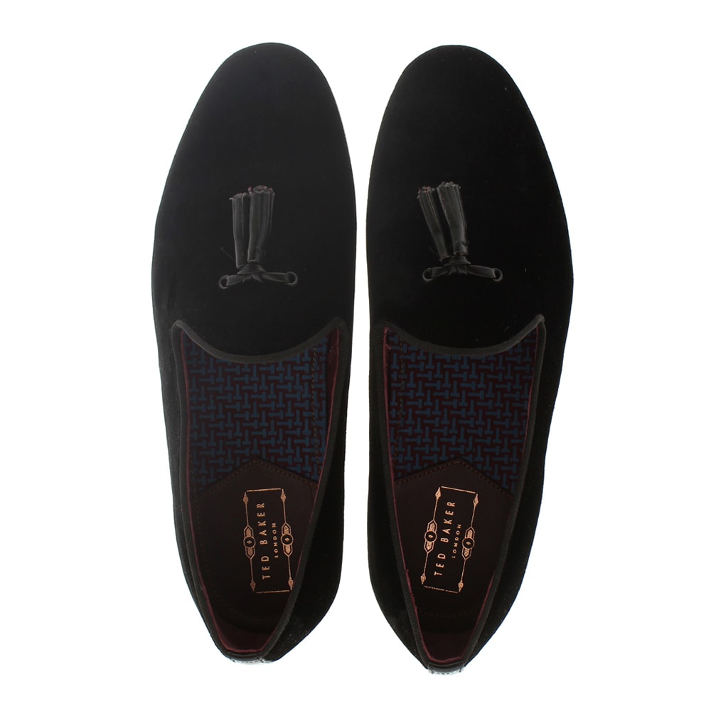 Sipper terciopelo negro caballero Ted Baker Lility foto 2