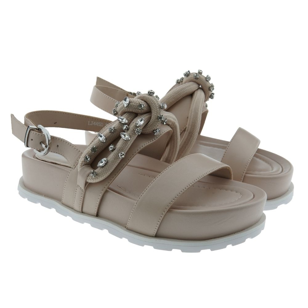 Sandalias plataforma mujer nudo Jeannot LJ445