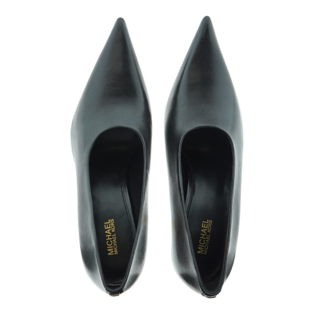 Zapatos Tacón Michael Kors Negro con Detalle Dorado | Elegancia en Gallery Carrile foto 2