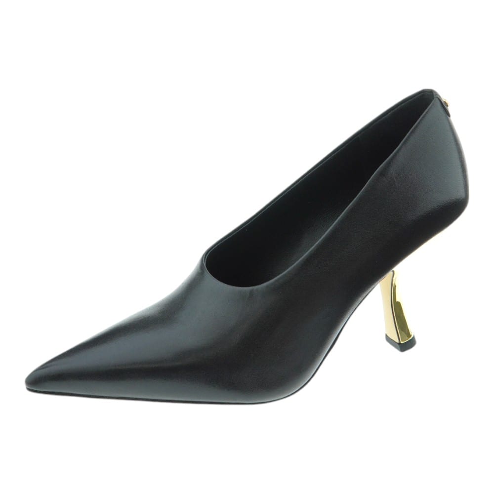 Zapatos Tacón Michael Kors Negro con Detalle Dorado | Elegancia en Gallery Carrile foto 3