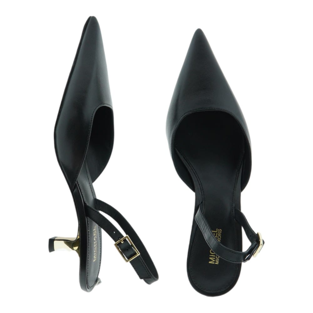 Zapato Destalonado Tacón Michael Kors Negro | Gallery Carrile foto 2