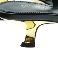 Zapato Destalonado Tacón Michael Kors Negro | Gallery Carrile foto 6