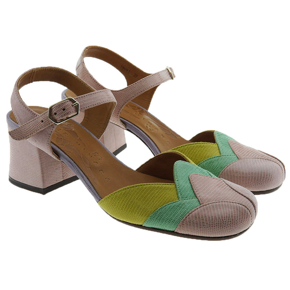 Zapato salón destalonado hebilla Chie Mihara Makeup