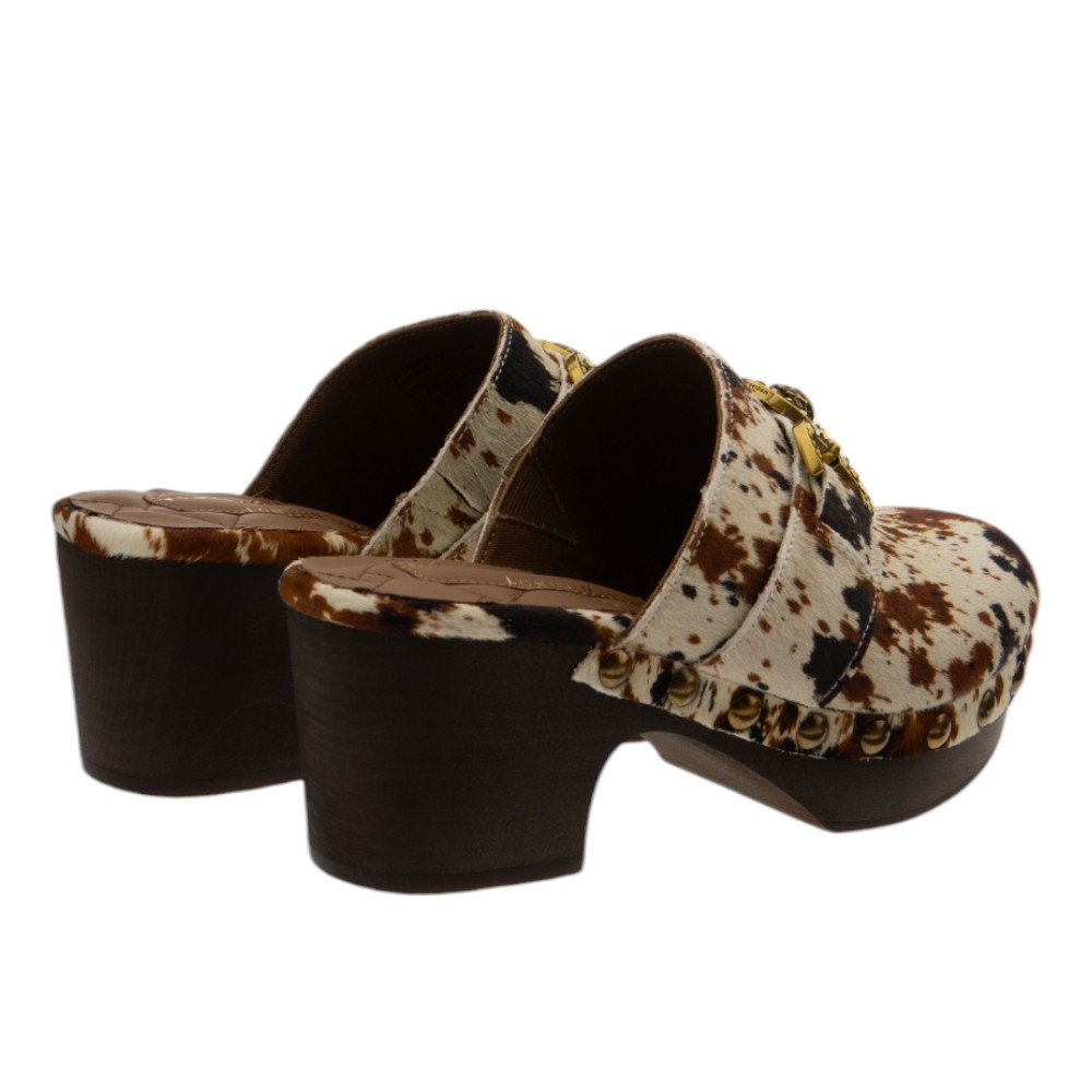 Zuecos tacón y plataforma animal print – Kurt Geiger foto 4