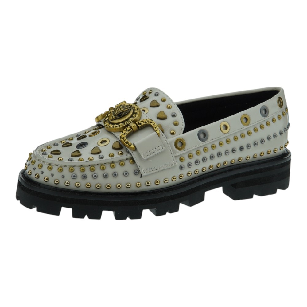 Mocasines blancos Kurt Geiger - Estilo atrevido y moderno foto 3