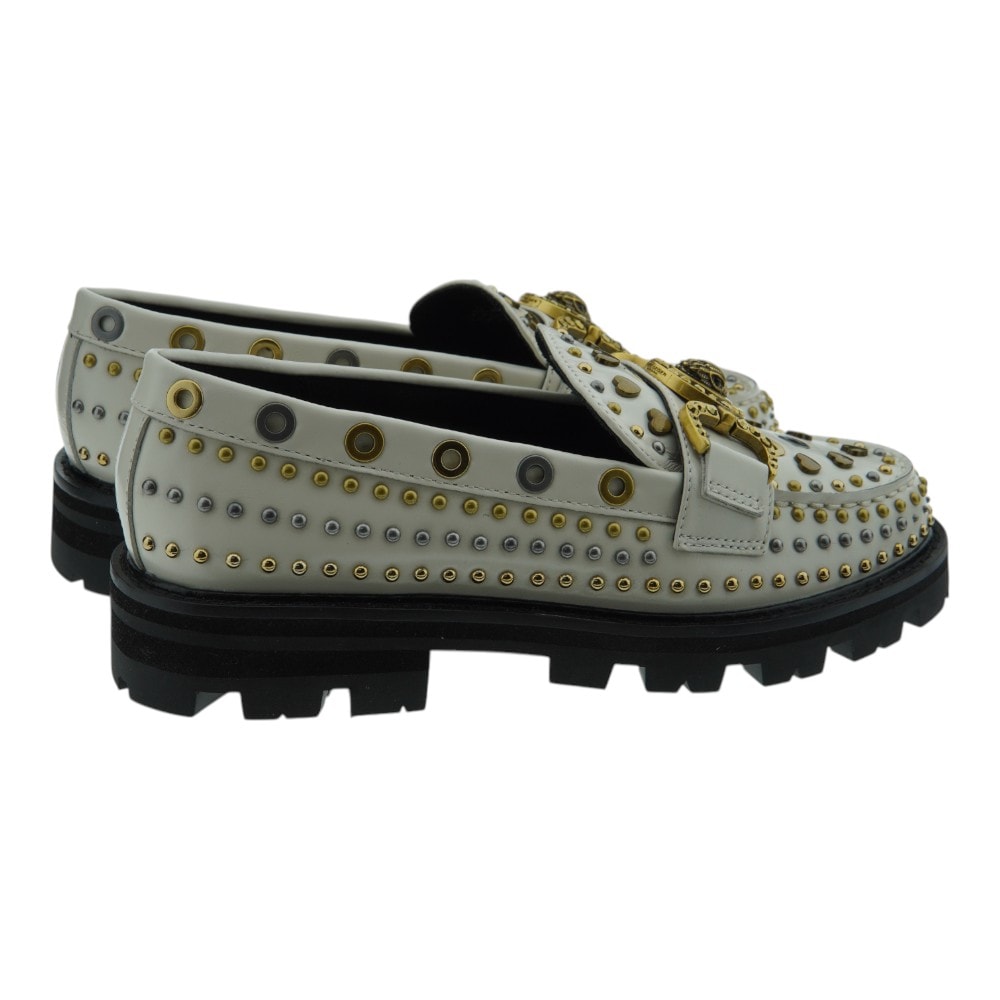 Mocasines blancos Kurt Geiger - Estilo atrevido y moderno foto 4