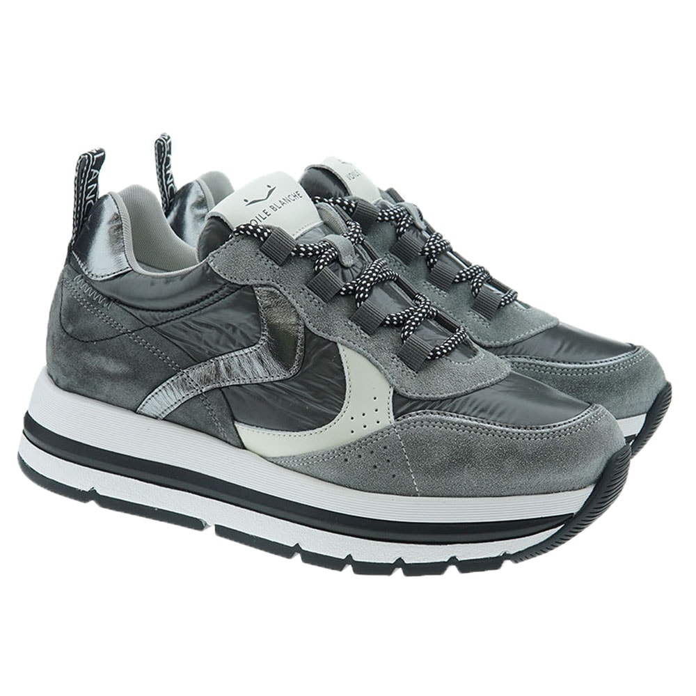 Sneakers plataforma cordón Voile Blanche Marple