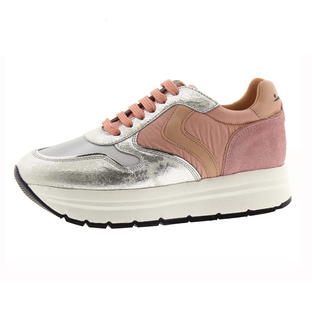 Sneakers plataforma Voile Blanche May Crack foto 3