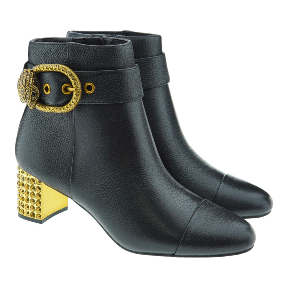 Botin tacon metalizado hebilla Kurt Geiger Ankl