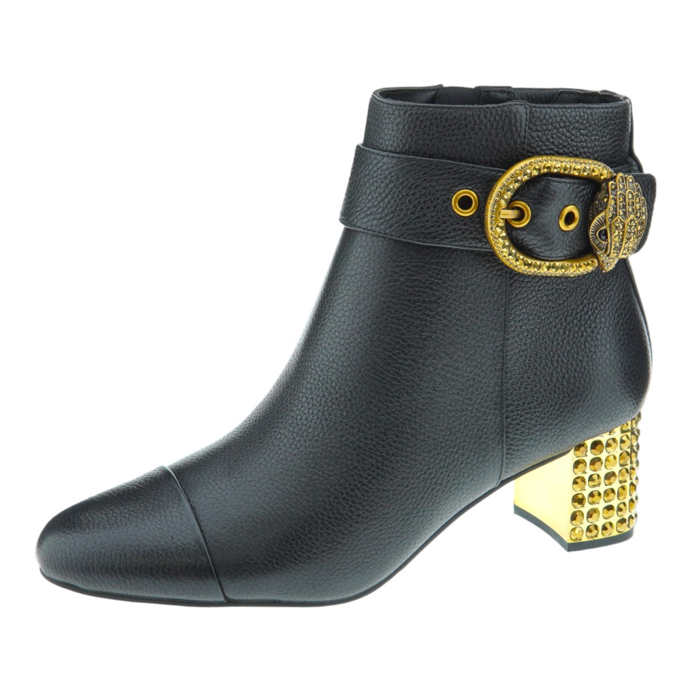 Botin tacon metalizado hebilla Kurt Geiger Ankl foto 3