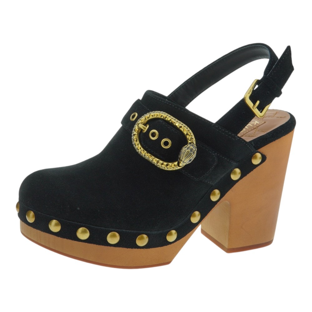Zuecos mujer tacón y plataforma Kurt Geiger - Elegancia retro foto 3