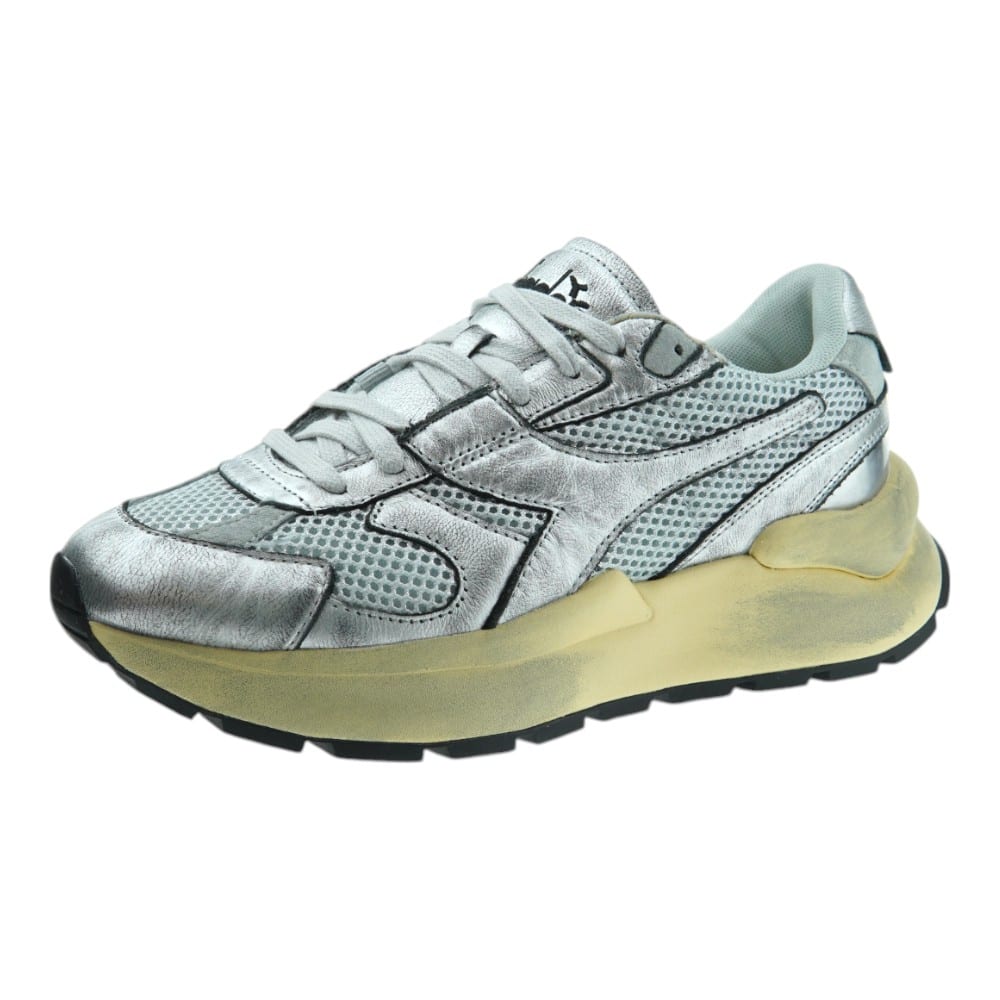 Sneakers Plateadas Diadora para Mujer | Gallery Carrile foto 3