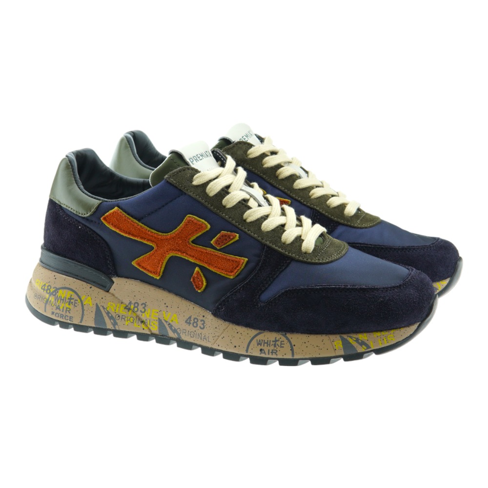 Zapatillas sport hombre casual piel Premiata Mick