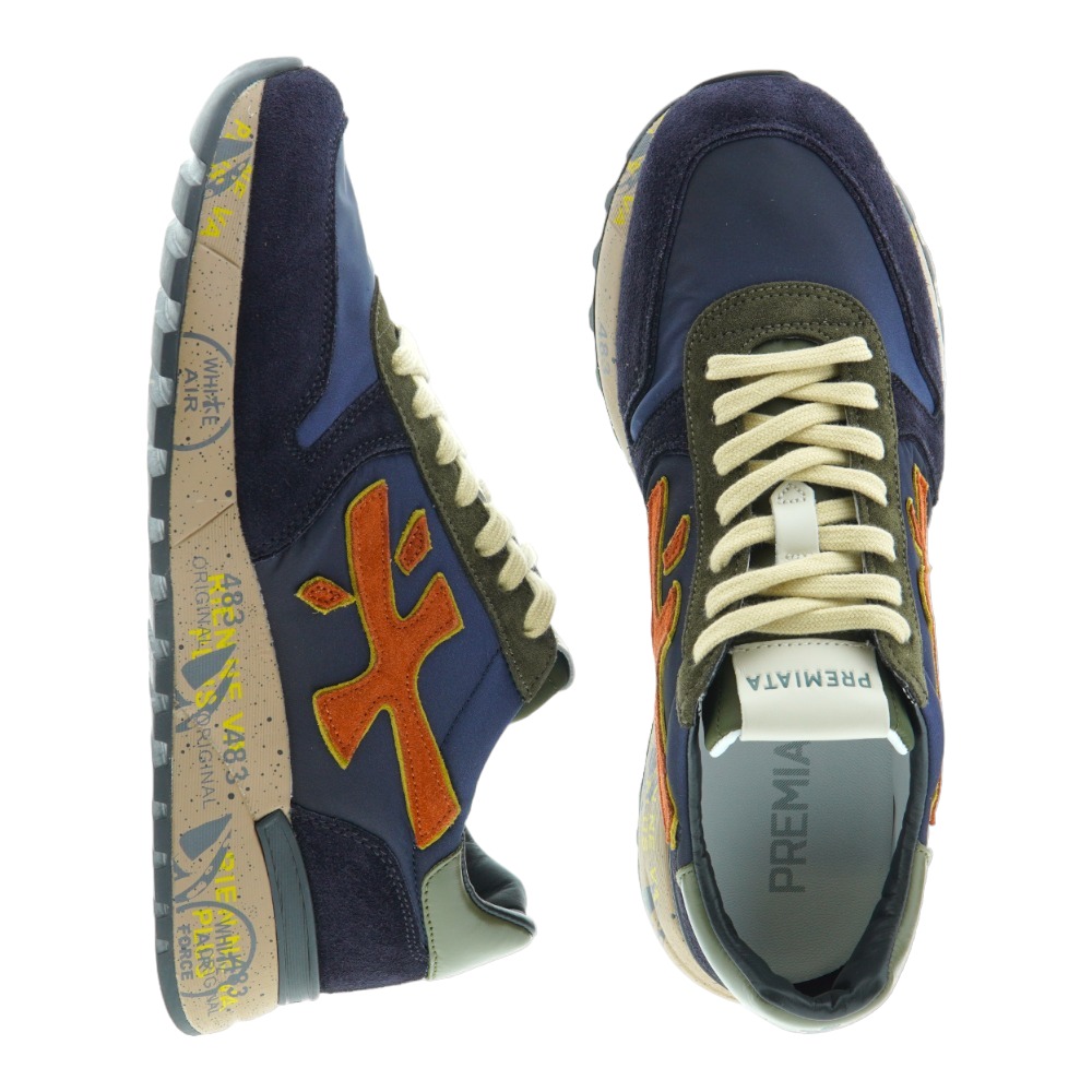 Zapatillas sport hombre casual piel Premiata Mick
