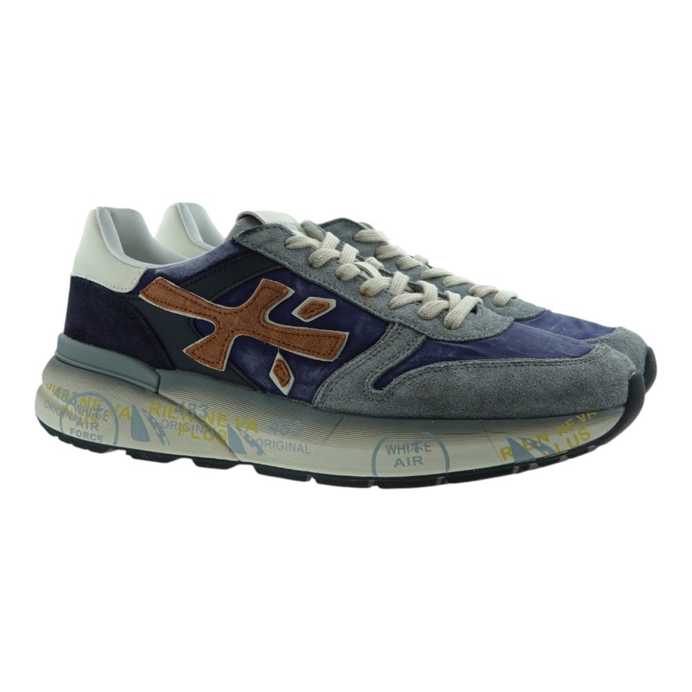 Zapatillas Hombre Azul Premiata Mick 7215